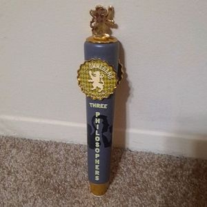 Ommegang Three Philosophers Tap Handle